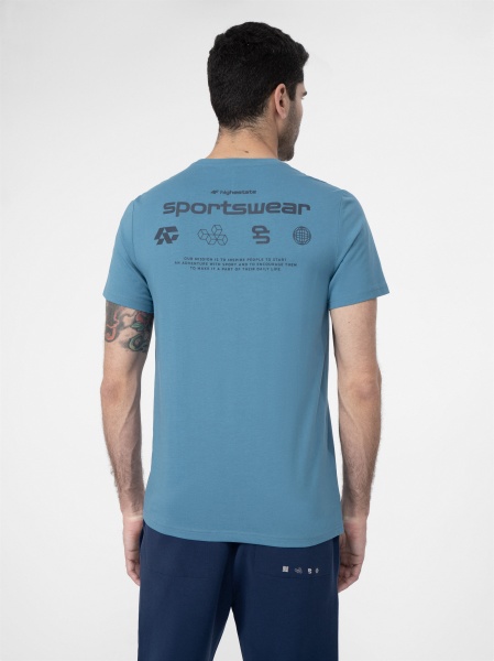 Футболка 4F TSHIRT M300 4FSS23TTSHM300-33S р.3XL синий