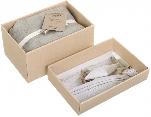 Набор наволочек декоративных Lagos 50x70 см оливковый Antonio Pereira 