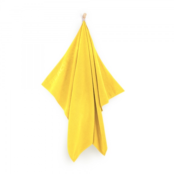 Рушник пляжний Beach 100x160 см жовтий Zwoltex 