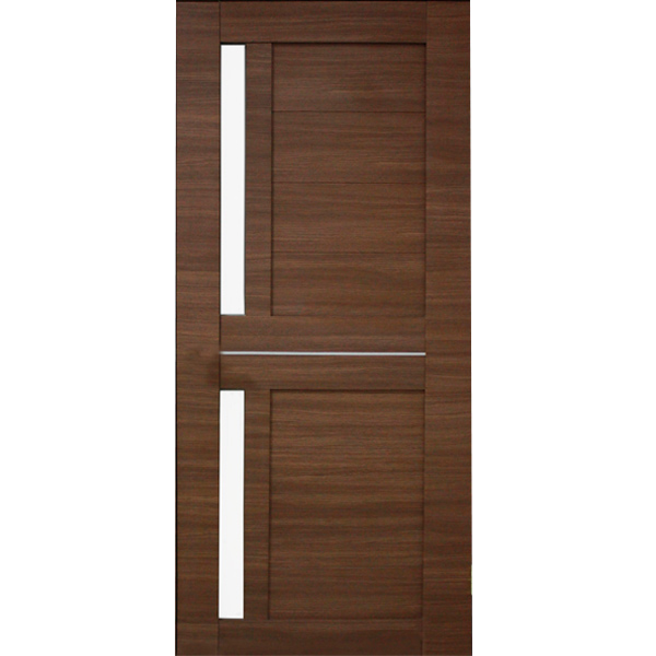 Дверь межкомнатная ОМиС Cortex Deco 01 80 см дуб amber line со стеклом