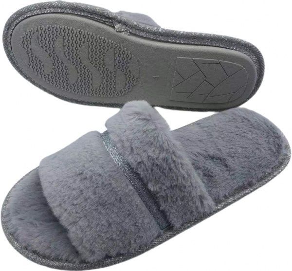 Капці домашні La Nuit Джулі р. 38-39 сірий 