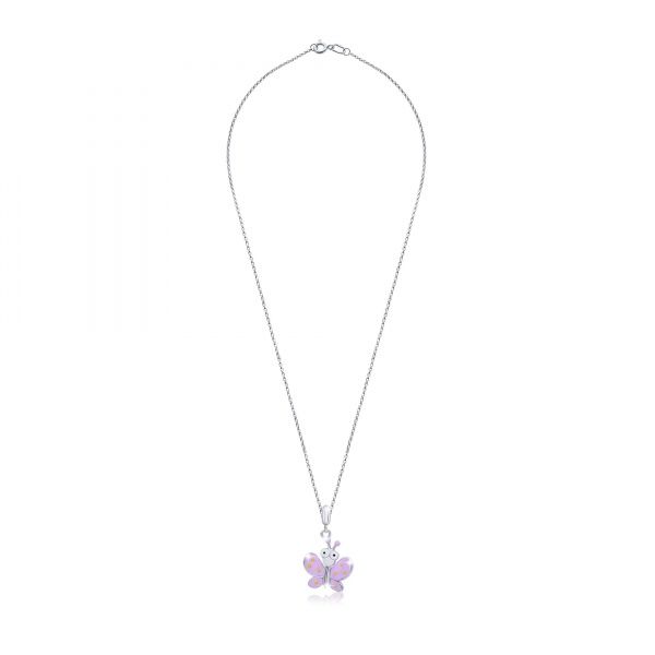 Кулон UMa&UMi Бабочка с глазами фиолетовая