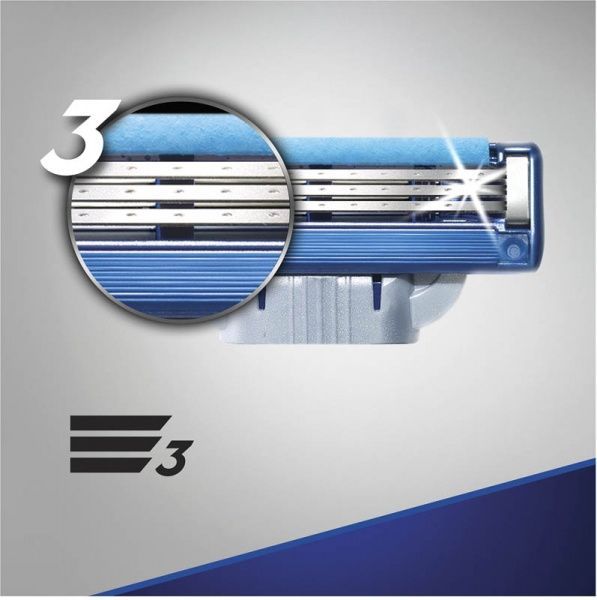 Сменный картридж Gillette Mach 3 Turbo 8 шт.