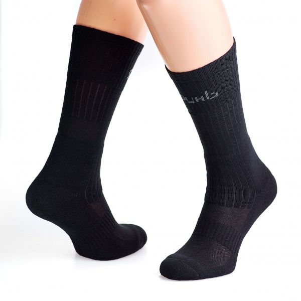 Шкарпетки чоловічі Ярунь трекінгові махрові Ярунь Берець чорні 41-43