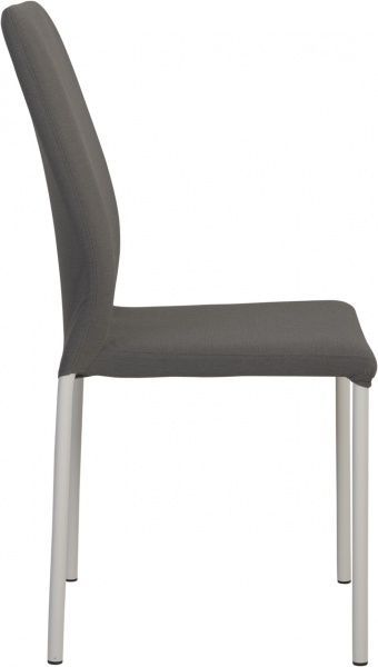 Стул обеденный Nowy Styl NIK WHITE (BOX-4) (CH) GD-50 белый молочный/темно-серый