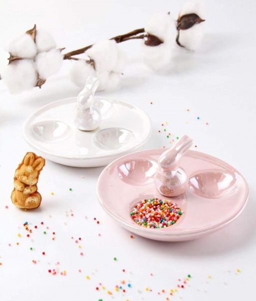 Блюдо для яиц Белый зайчонок 12 см 947-031 Lefard 