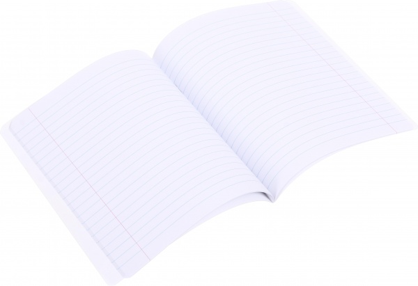 Тетрадь школьная уф-лак 30 листов в линейку в ассортименте