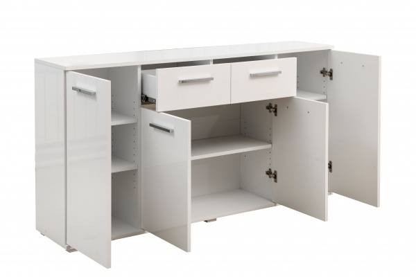 Комод Embawood 4д2ш Christian 1600x850x352 мм белый/белый 