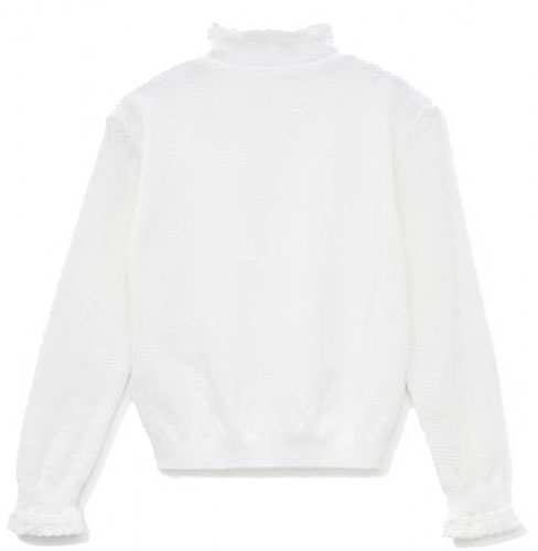 Джемпер для девочки ART KNIT Romance р.134 белый 014439 