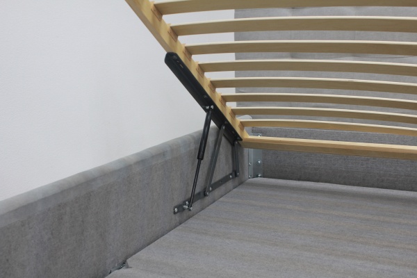 Кровать Элегант ЕпиСофт 30 160x200 см серый 