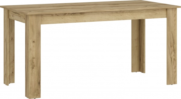 Стіл обідній Грейд Еда 1586х764х794 мм дуб крафт золотий 