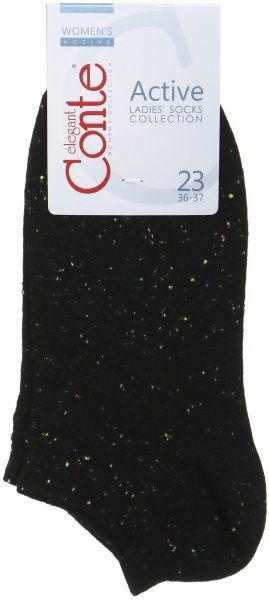 Шкарпетки Conte ACTIVE 16С-62СП 035 р. 23 чорний 