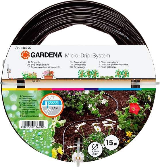 Шланг-дощувач Gardena 3/16'' 15 м 1362-20