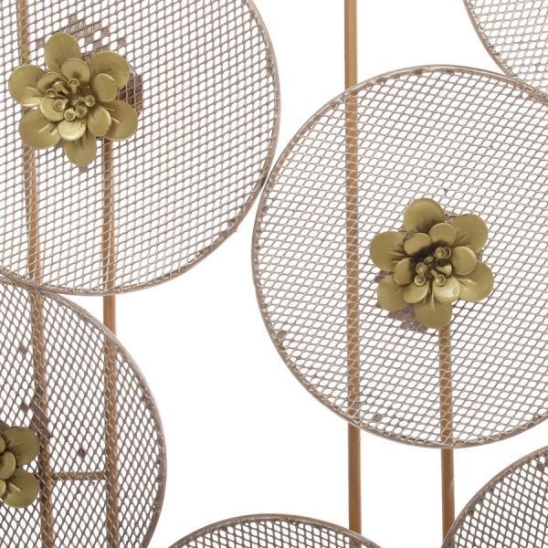 Декор настенный Simplicity 31x89 см золото 