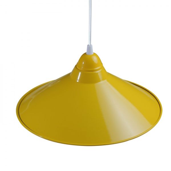 Підвіс Светкомплект Loft PLC 411 1x40 Вт E27 жовтий 