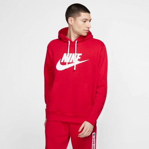 Джемпер Nike M NSW CLUB HOODIE PO BB GX BV2973-657 р. M червоний