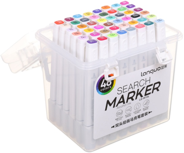 Набор маркеров Search markers 48 шт LG-M104 разноцветный 