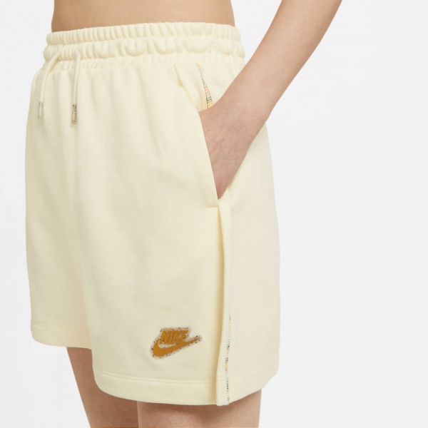 Шорти Nike W NSW SHORT EARTH DAY FT CZ9249-113 р. M бежевий