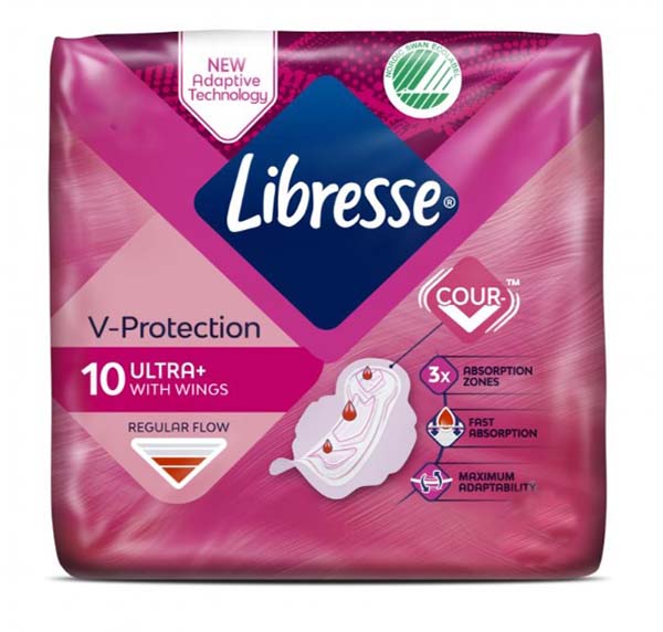 Прокладки гігієнічні Libresse Ultra normal 10 шт.