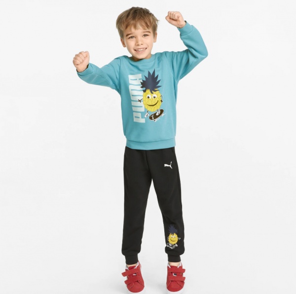 Світшот Puma FRUITMATES Crew TR 84731461 р. 92 блакитний