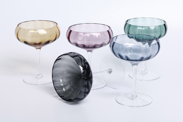 Бокал для шампанского Optic 300 мл 1 шт. Wrzesniak Glassworks 