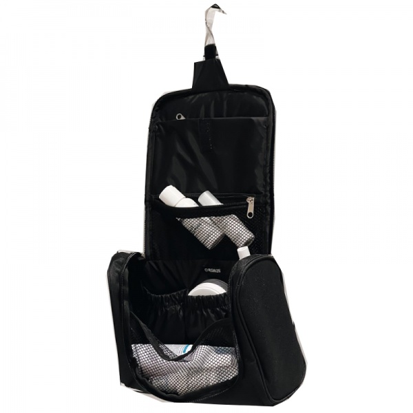 Органайзер Organize дорожный с крючком 25х18х10 cм черный 