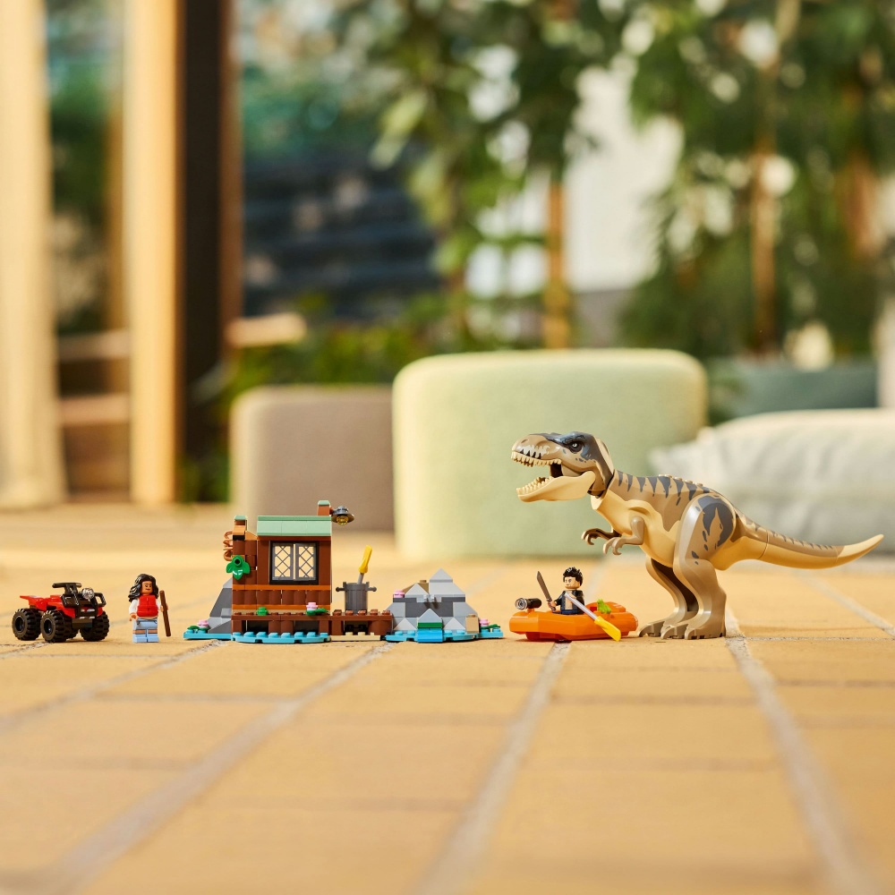 Конструктор LEGO Jurassic World Втеча річкою від тиранозавра 76975
