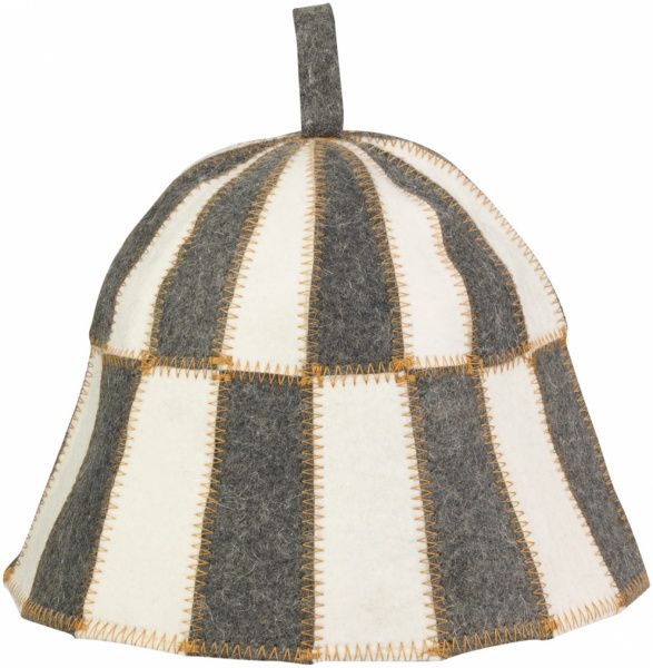 Шапка для сауны Sauna PRO Клетка A-059