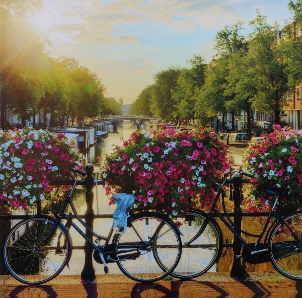 Репродукция Amsterdam2 80x80 см 