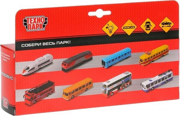 Автомодель Технопарк ТРОЛЕЙБУС ХАРКІВ SB-18-11WB(NO IC)