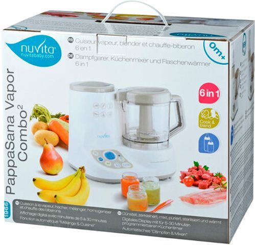 Блендер-пароварка Nuvita Papasana Vapor Combo NV1966