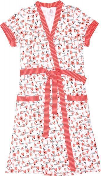 Халат женский Roksana Bloom 801/16343 р. XXL коралловый 