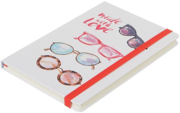 Книга для нотаток А5 Made with Love, окуляри