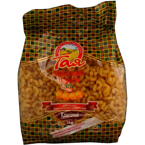 Макарони Тая Ріжки гладенькі 1000 г 