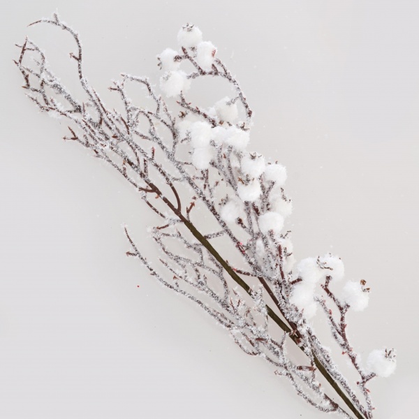 Гілочка декоративна YES! Fun засніжена з ягодами 23 см 973251 