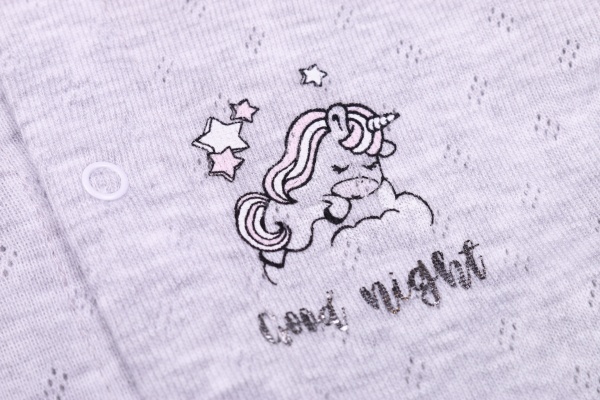 Человечек для девочки Фламинго ясельный 382-1020 р.68 серый 