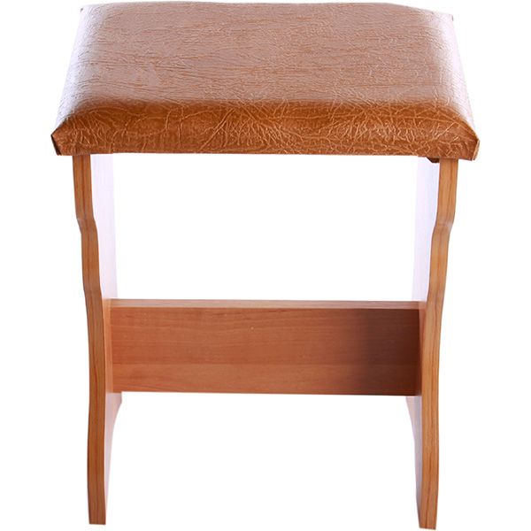 Табурет Компаніт Т-2 вільха/рудий 420х360х290 мм