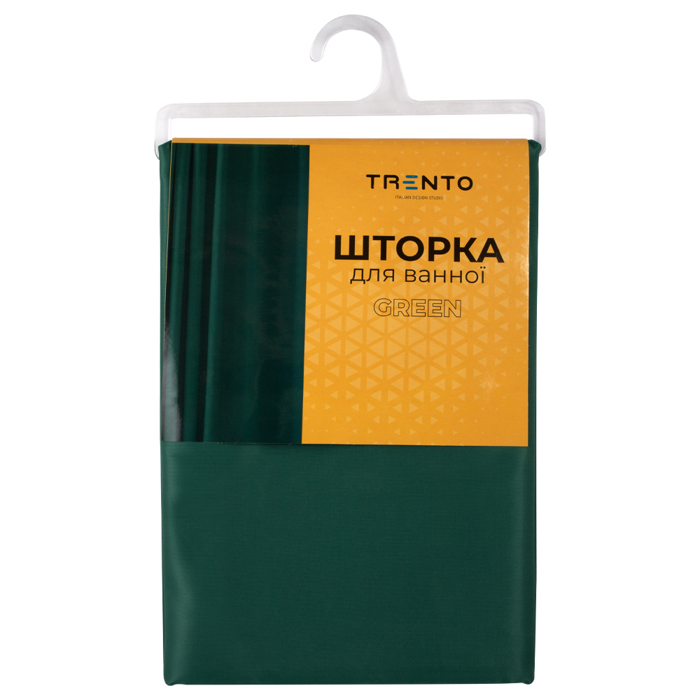 Шторка для ванны Trento Green 200х200 см 65382