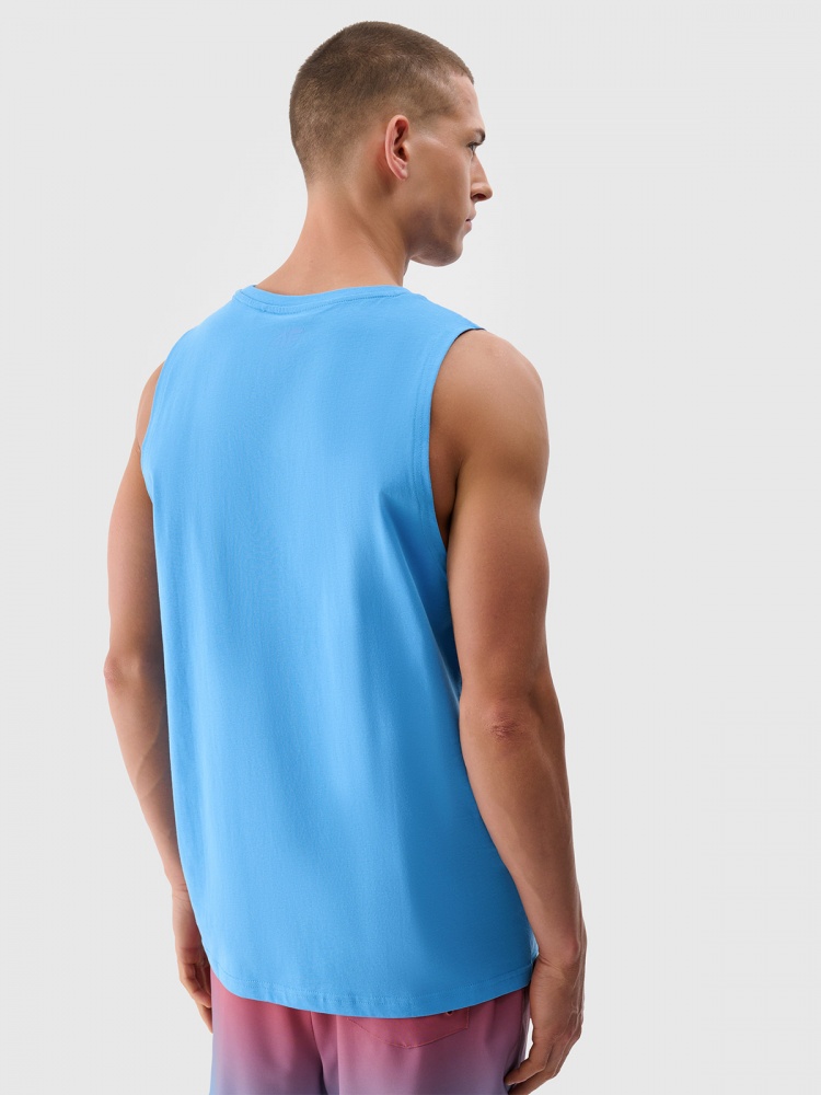 Футболка 4F SLEEVELESS M123 4FWSS25TSLEM123-33S р.S голубой