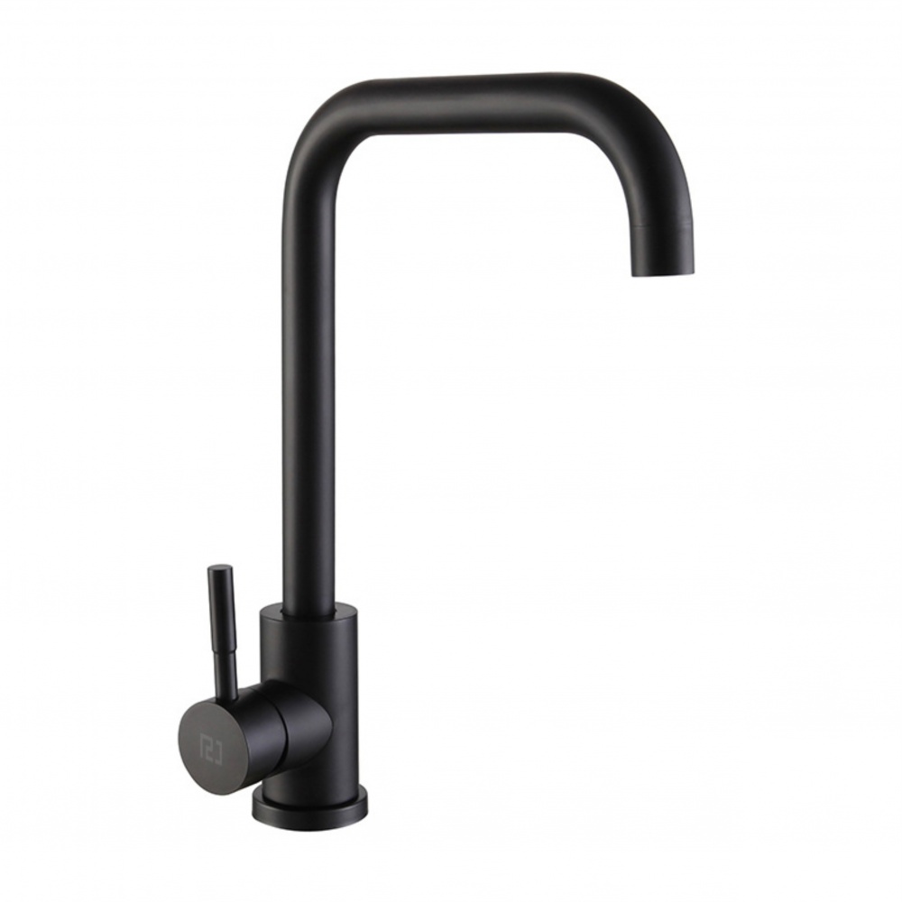 Змішувач для кухні RJ RAINBOW Г-вилив, чорний