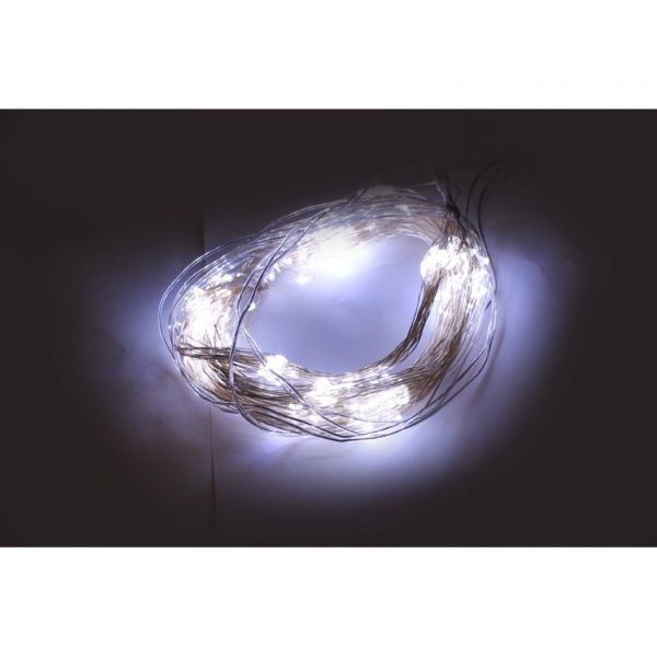 Декоративная гирлянда Джаз Лайт LDMS120-BL6-CW встроенный светодиод (LED) 120 ламп 2 м