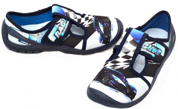 Кеды детские для мальчиков 3F р.32 серый с белым 4Rx3/5 