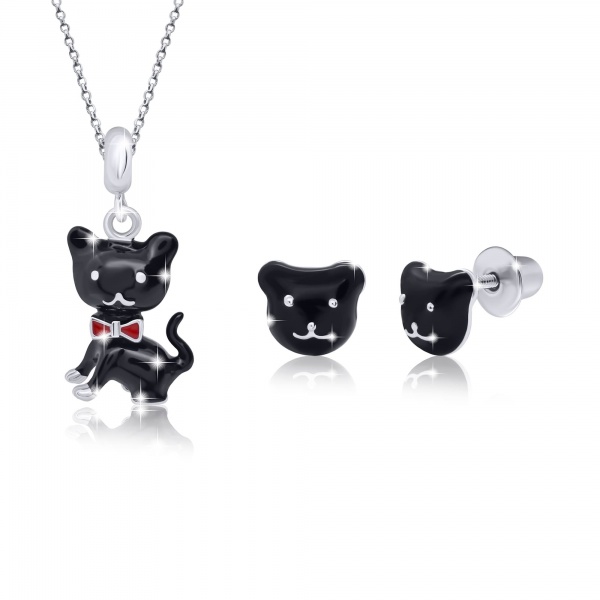 Кулон UMa&UMi Котик черный