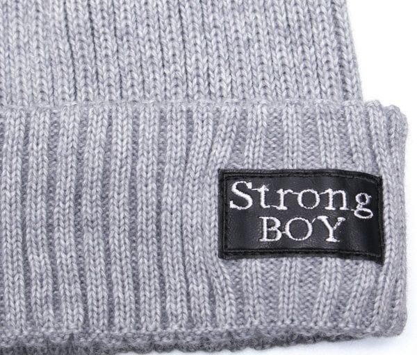 Шапочка детская унисекс Pompona р.52-54 светло-серый 20 Z P 109 