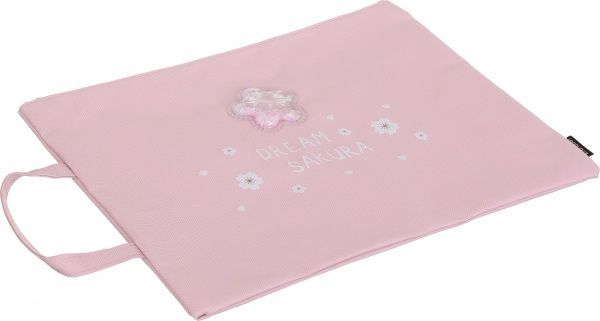 Папка Flowers розовая