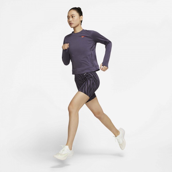 Джемпер Nike W NK ICON CLSH TOP MID DB4628-578 р. XL фиолетовый