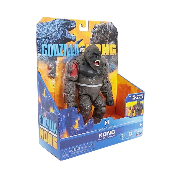 Фигурка GODZILLA VS. KONG Конг с боевым топором 35303 