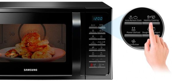 Мікрохвильова піч Samsung MC28H5013AW/UA 