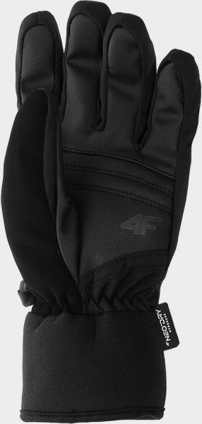 Варежки 4F SKI GLOVES RED004 H4Z22-RED004-21S р. S черный