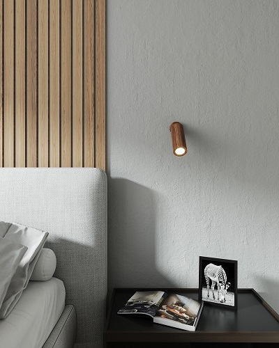 Светильник настенно-потолочный Iterna Alta spot светлый ясень 1xGU10 LW085